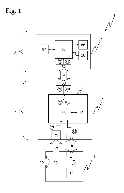 A single figure which represents the drawing illustrating the invention.